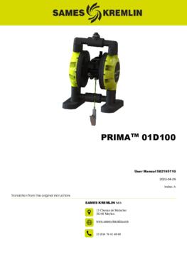 PRIMA™ 01D100  | User manual