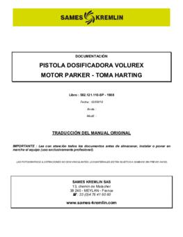 Pistola dosificadora Volurex | Manual de instrucciones