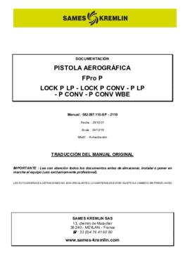 FPro/FPro Lock | Manual de instrucciones