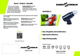 Leaflet Nanobell 2 Rotary Bell Atomizer (English version) SAMES KREMLIN