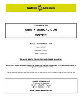 Xcite Airmix | User manual