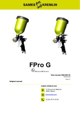 FPro G &amp; GSP | Instruction manual