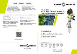 Leaflet 03R440 06R440 Airspray Flowmax® Paint Circulating System Pump (English version) SAMES KREMLIN