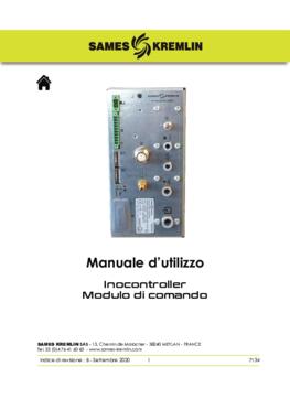 Inocontroller Modulo di comando |Manuale d&#039;utilizzo