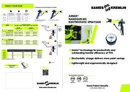 Leaflet Nanogun-MV® Manual Electrostatic Spray Gun (English version) Sames