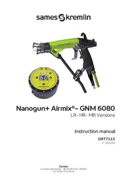 Nanogun+ Airmix - GNM 6080 (LR - HR) | User manual