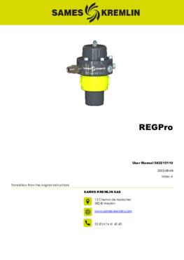 REGPro regulator | User Manual