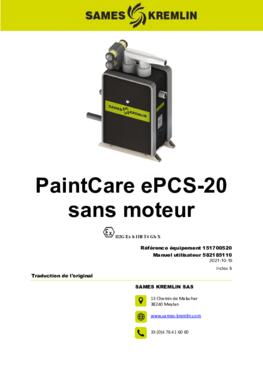 PaintCare ePCS-20 sans moteur | Manuel instructions