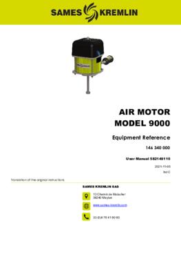 Motor 9000 REXSON Dispense | User manual