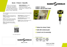 Leaflet Airmix 15C25 30C25 paint pump (english version) Sames