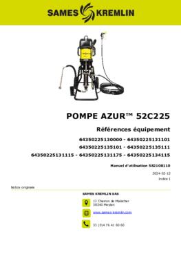  Azur™ 52C225| Manuel d&#039;utilisation
