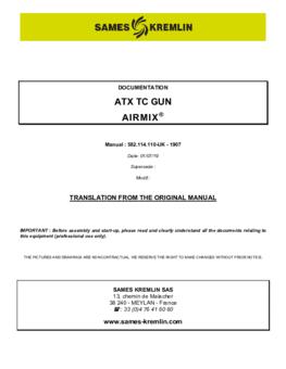 ATX TC Airmix | User manual