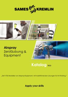 Sames KATALOG AIRSPRAY Zerstäubung und Equipment v5.3 2021