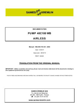 40C100 WB | User manual