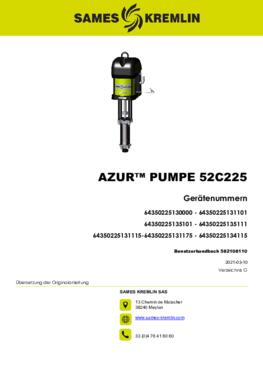 Azur™ 52C225| Benutzerhandbuch 