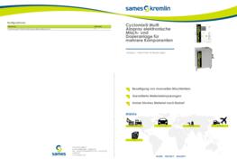 Cyclomix® Multi Airspray elektronische Misch- und Dosieranlage für mehrere Komponenten