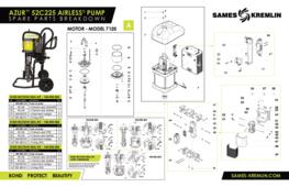 Azur 52C225 Pump Spare Parts Sheet (for NA only)