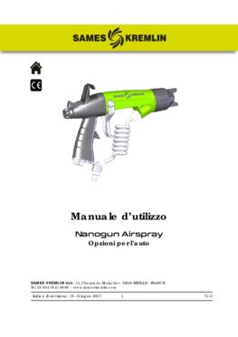  Nanogun Airspray (opzioni per l&#039;auto) | Istruzioni d&#039;uso