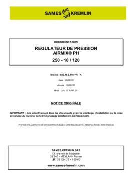 Régulateur Airmix PH | Manuel d&#039;utilisation
