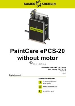 PaintCare ePCS-20 without motor | instructions-manual