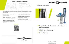 Leaflet CYCLIX 20-40 Drum Cover Agitators (English version) SAMES KREMLIN