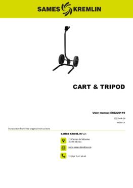 Cart &amp; Tripod | User Manual