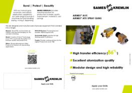 Leaflet AVX Automatic Airmix® Spray Gun (English version) Sames