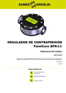 PaintCare BPR-L | Manual-de-usuario