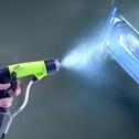 Manual electrostatic spraygun