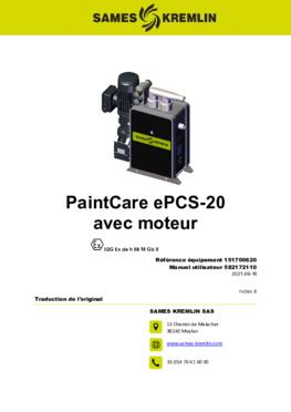 PaintCare ePCS-20 avec moteur | Manuel instructions