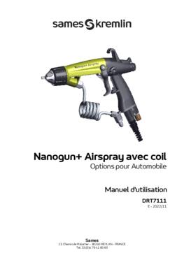 Nanogun Airspray: options pour automobile | Manuel d&#039;emploi