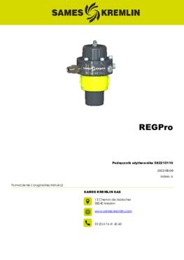 Regulator REGPro | Podręcznik użytkownika