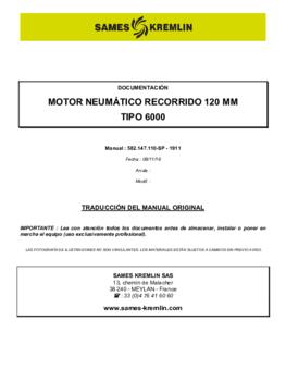Motor 6000 | Manual de instrucciones