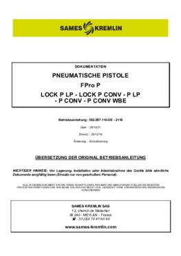 FPro/Fpro Lock | Betriebsanleitung