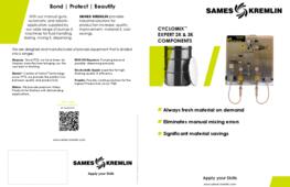 Leaflet Cyclomix®  Expert 2K-3K Electronic Mixing &amp; Dosing System (English version) Sames