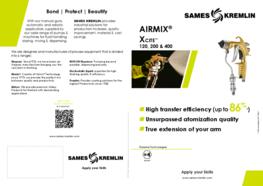 Leaflet Airmix® Xcite®  Manual Spray Gun (English version) Sames
