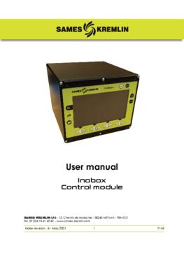 Inobox control module |User manual