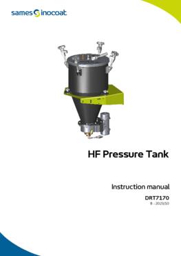 HF Pressure Tank|User manual