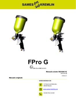 FPro G &amp; GSP | Manuale utente 