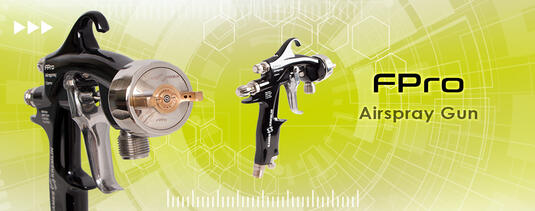 Discover our last FPro Airspray manual spraygun!