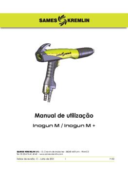 Inogun M Pistola manual |Manual-de-utilização