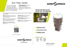 Leaflet REGMASTER Regulator for Viscous Materials (English version) Sames