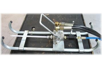 (6)  Disposable static mixer on luge