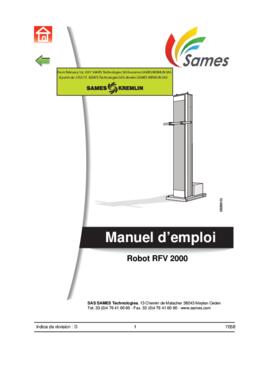 RFV 2000 | Manuel d&#039;emploi